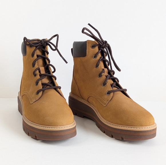 Timberland Cheyenne Valley Mid Lace-Up Wheat Nubuck Hiking Boot - sz 9½ - Picture 1 of 15